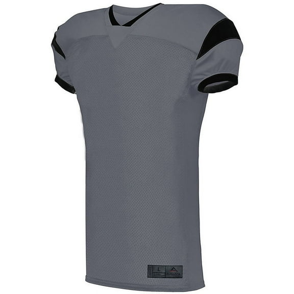 Augusta Sportswear - Slant Football Jersey - Color - Graphite/ Black - Size - 3XL