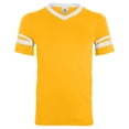 thumbnail image 1 of AG 360 SLEEVE STRIPE JERSEY (GOLD/ WHITE M), 1 of 2