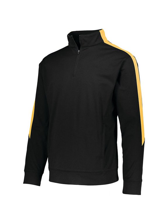 Sports Adult Zipper Collar Jacket Male Black/Gold Xl