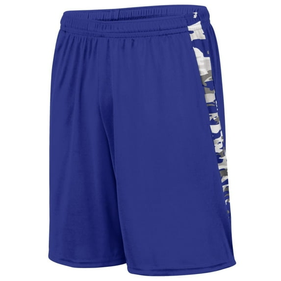Augusta Sportswear Sports Teen Shorts Male Purple/Purple Mod L