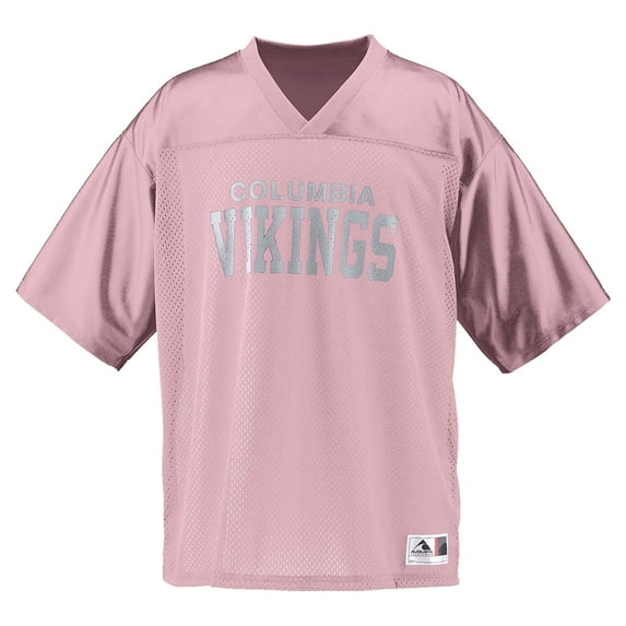Augusta Sportswear Stadium Replica Jersey, XS, Light Pink