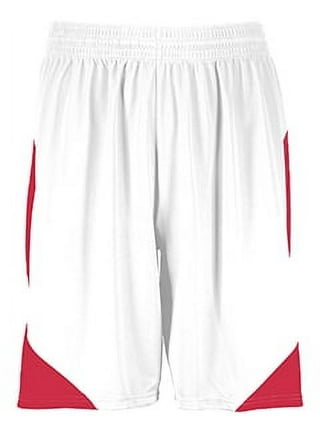 Red And White Basketball Shorts