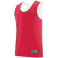 thumbnail image 1 of Augusta Sportswear Teen-Boys Reversible Wicking Tank, Red/White, Large, 1 of 5
