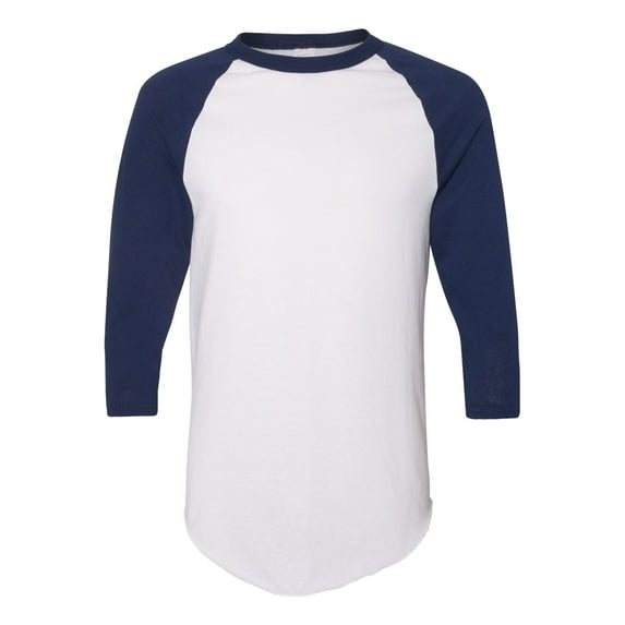 Augusta Sportswear Three-Quarter Raglan Sleeve Baseball Jersey Size up to 4XL