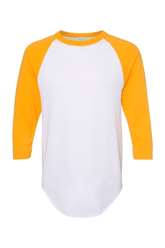 Three-Quarter Raglan Sleeve Baseball Jersey