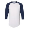 thumbnail image 1 of Augusta Sportswear Three-Quarter Raglan Sleeve Baseball Jersey, 1 of 3