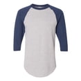 thumbnail image 1 of Augusta Sportswear Three-Quarter Raglan Sleeve Baseball Jersey, 1 of 4