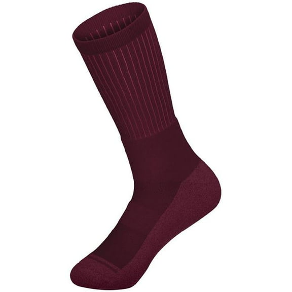 Augusta Sportswear 6885.745.L Tonal Crew Sock, Maroon - Large