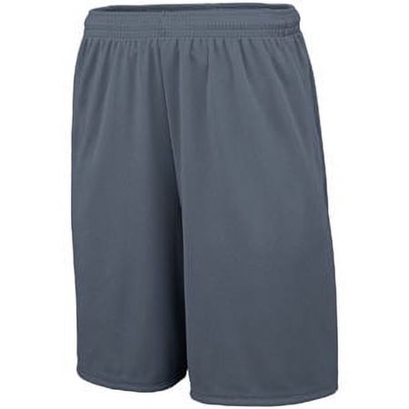 Augusta Sportswear Training Shorts with Pockets, 3X-Large, Graphite