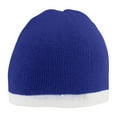 thumbnail image 1 of Augusta Sportswear Two-Tone Knit Beanie, 1 of 2