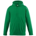 thumbnail image 1 of Augusta Sportswear Unisex-Adult Wicking Fleece Hooded Sweatshirt, Kelly, Large, 1 of 3