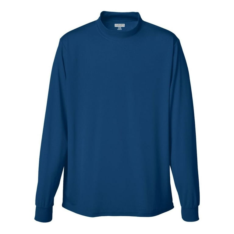 Men's moisture wicking mock turtleneck outlet