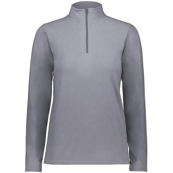 Augusta Sportswear B21834197 Women Eco Revive Micro-Lite Fleece Quarter-Zip Pullover, Dark Green - 2XL