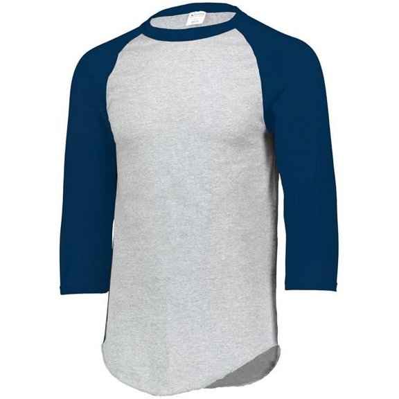 Augusta Sportswear Women's 4421, Athletic Heather/Navy, Large