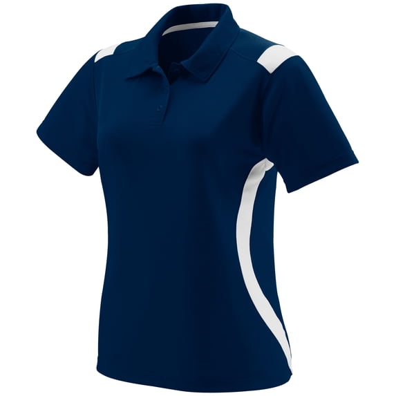 Augusta Ladies' All-Conference Sport Shirt - NAVY/ WHITE - L 5016