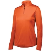 Augusta Sportswear Womens Attain True Hue Performance Quarter-Zip Pullover 2787 - Orange Size 2XL
