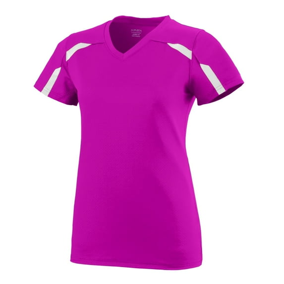 Augusta Sportswear Women's Avail Jersey M Power Pink/White