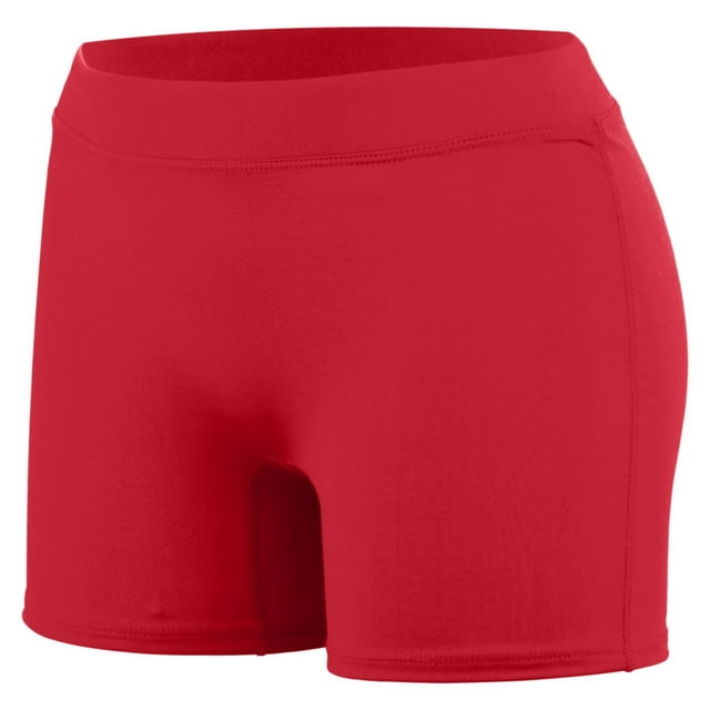 Augusta Sportswear Women's Enthuse Volleyball Short, Red, M
