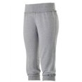 thumbnail image 1 of Augusta Sportswear Women's French Terry Capri S Heritage Oxford Grey, 1 of 1