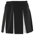 thumbnail image 1 of Augusta Sportswear Women's Liberty Skirt, Black/ White, Medium, 1 of 2