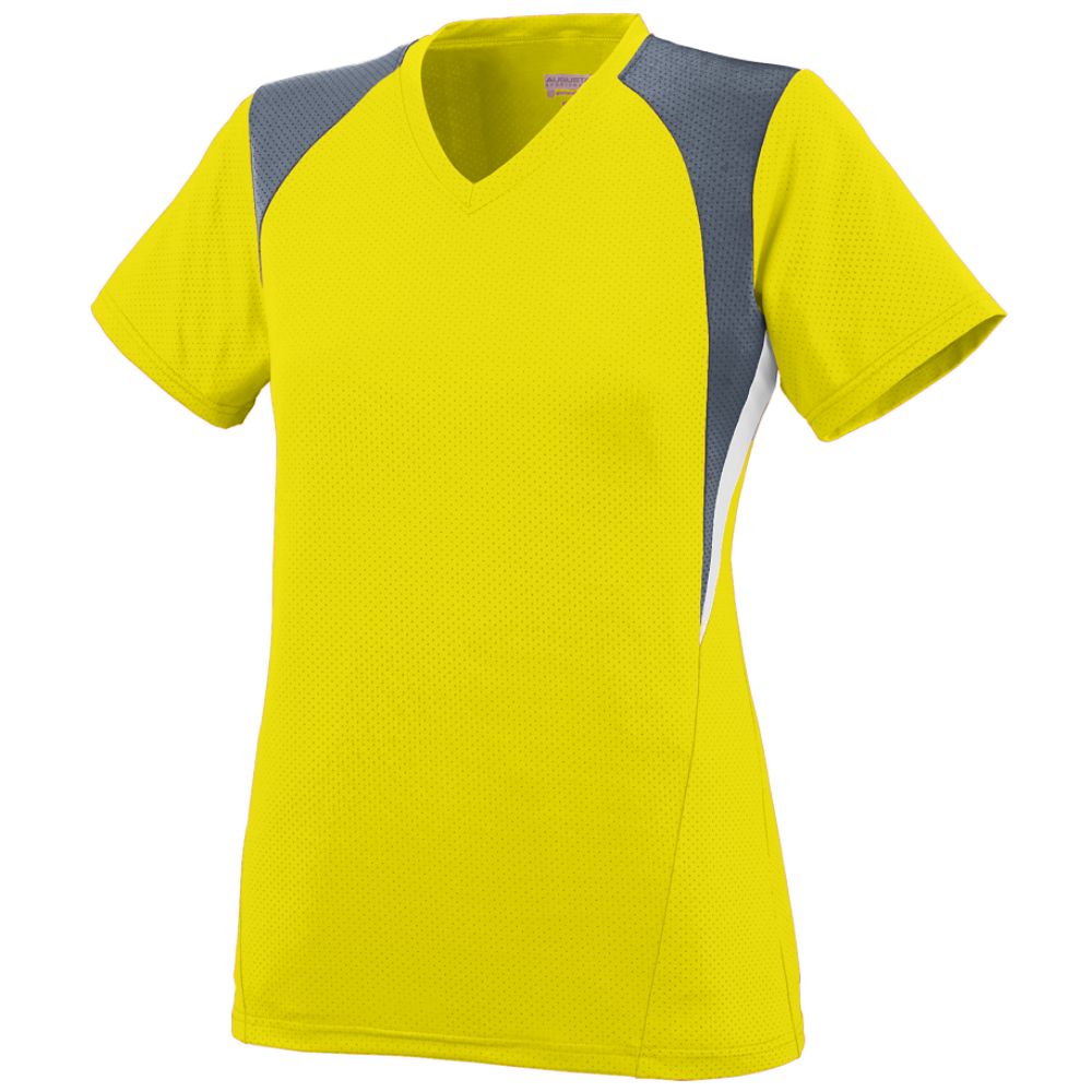 Shop A4 Youth Porthole Mesh Practice Jersey - View #7