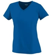 Augusta Sportswear - Women's Nexgen Wicking V-Neck T-Shirt - 1790 - Royal - Size: XL