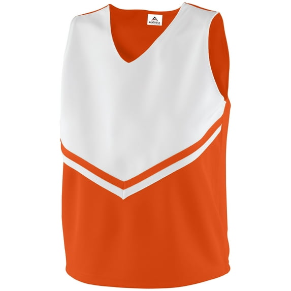 Augusta Sportswear Women's Pride Shell 9110 - Orange/White/White Size 2XL
