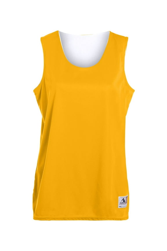 Women's Reversible Wicking Tank S Gold/White
