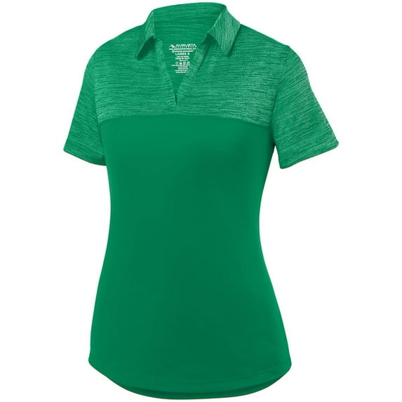 Augusta Sportswear - Women's Shadow Tonal Heather Sport Shirt - Color - Kelly - Size - M