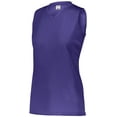 thumbnail image 1 of Augusta Sportswear - Women's Sleeveless Wicking Attain Jersey - Color - Purple - Size - S, 1 of 2
