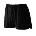 thumbnail image 1 of Augusta Ladies Junior Fit Jersey Shorts 987 Black Xl, 1 of 2