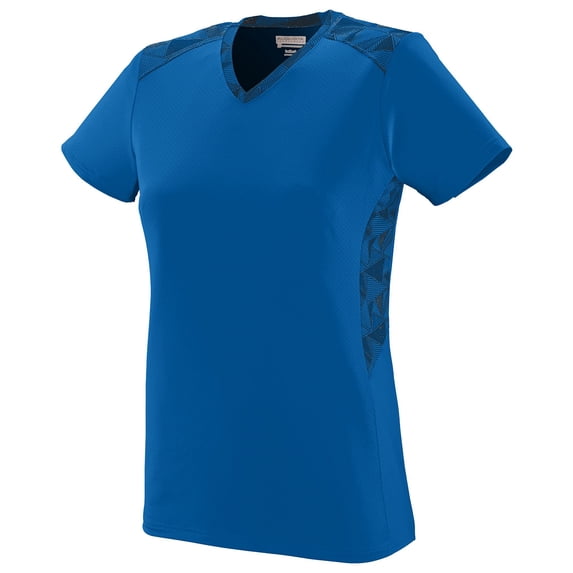 Augusta Sportswear Women's Vigorous Jersey Size 2XL Color Blues