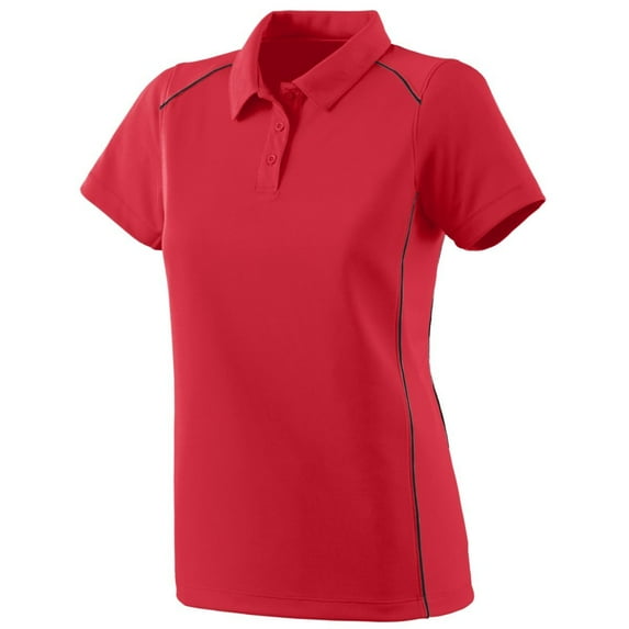 Augusta Sportswear Women's Winning Streak Polo, White/ Royal, Small