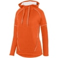 thumbnail image 1 of Augusta Sportswear Women's Zoe Tonal Heather Hoody 5556, 1 of 3