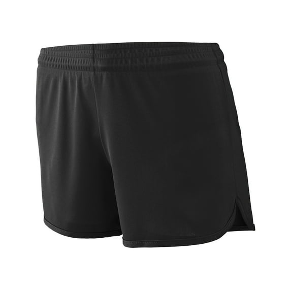 Augusta Sportswear Womens Accelerate Shorts - Black, XL