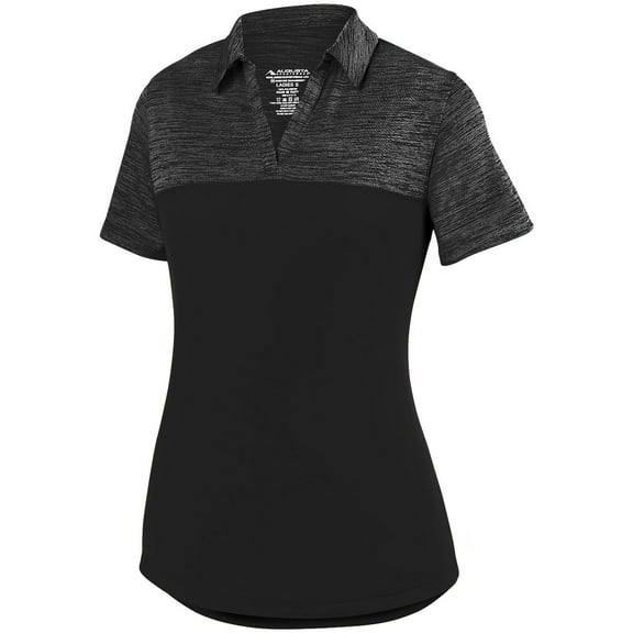 Augusta Ladies Shadow Tonal Heather Polo
