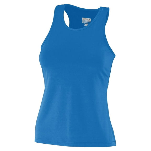 Ladies' Polyester Spandex Racer Tank