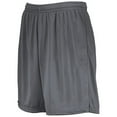 thumbnail image 1 of Augusta Sportswear XL Boys Modified Mesh Shorts Graphite 1851, 1 of 5
