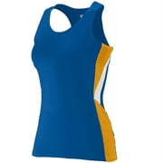 Augusta Sportswear XL Womens SPRINT JERSEY Royal/Gold/White 334