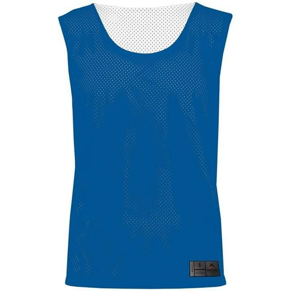 Augusta Sportswear XS Boys Mesh Reversible Pinnie Royal/White 9718