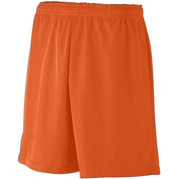 Augusta Sportswear XS Boys Mini Mesh League Shorts Orange 734