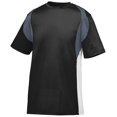thumbnail image 1 of Augusta Sportswear XS Youth Quasar Jersey Black/Graphite/White 1516, 1 of 2