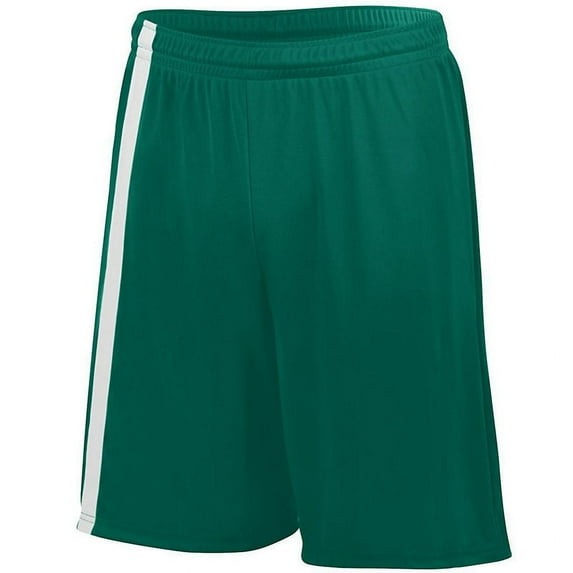 Augusta Sportswear XXS Boys ATTACKING THIRD SHORTS Dark Green/White 1623