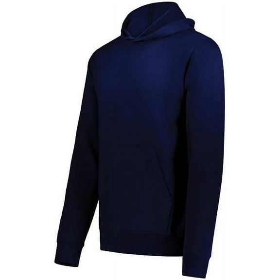 Augusta Sportswear 6956.067.M Youth All-Day Core Basics Fleece Hoodie, Midnight Blue - Medium