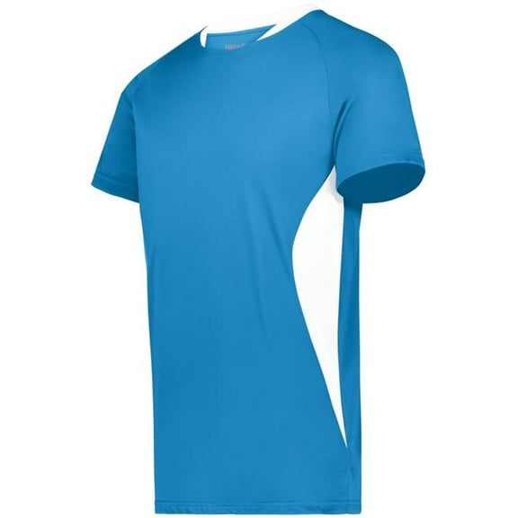 Augusta Sportswear 322241.834.S Youth Madrid Soccer Jersey, Power Blue & White - Small