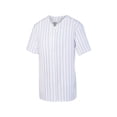 thumbnail image 1 of Augusta Sportswear Youth Pinstripe Full Button Baseball Jersey, 1 of 3