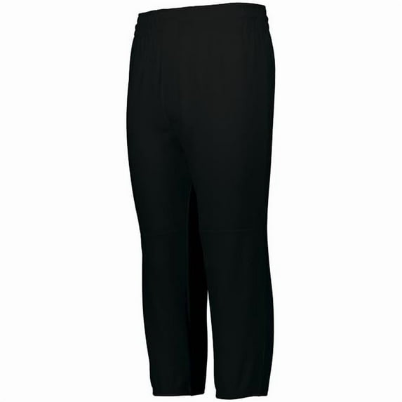 Augusta Sportswear 6849.080.S Youth Gamer Pull-Up Baseball Pant, Black - Small