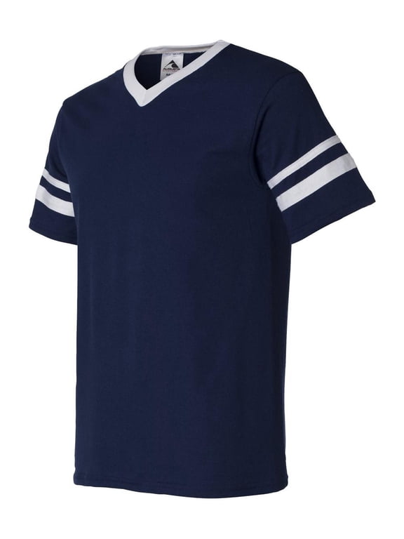 Sportswear mens Sleeve Stripe Jersey, Navy/White, Medium