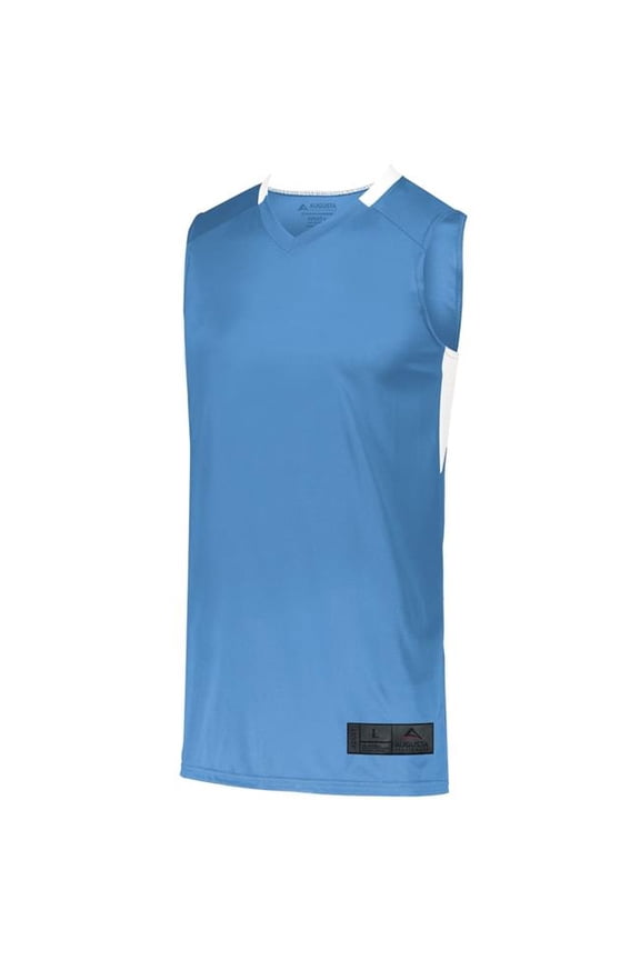 Step-Back Basketball Jersey 1730 Columbia Blue/White S