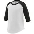 thumbnail image 1 of Augusta Toddler Baseball Jersey 422 White/Kelly 2/3T, 1 of 2
